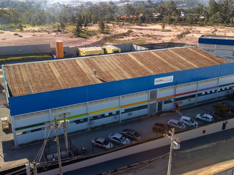 Processo de produção de tintas industriais na Globalcolor