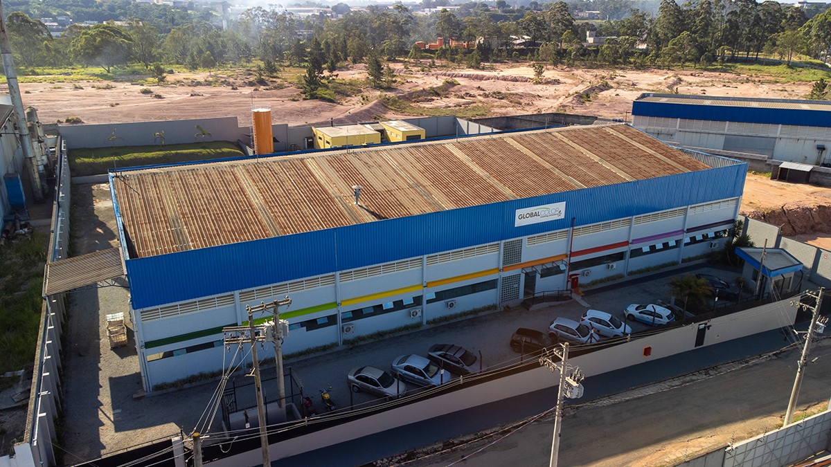 Processo de produção de tintas industriais na Globalcolor