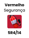 Cores 70 vermelho segurnca 5r4 14